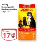 Economy Adult Hundetrockenfutter Angebote von JosiDog bei GLOBUS Kerpen für 17,99 €