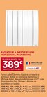 Promo Radiateur à inertie fluide horizontal blanc à 389,00 € dans le catalogue Gedimat à Levallois-Perret