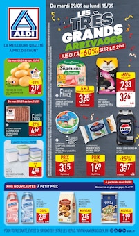 Prospectus Aldi en cours, "LES TRÈS GRANDS ARRIVAGES", page 1 sur 48