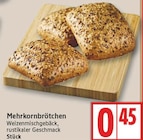 Mehrkornbrötchen für 0,45 € bei EDEKA im Angebot Mehrkornbrötchen im aktuellen EDEKA Prospekt