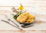 Promo 4 FILETS DE MERLU FAÇON FISH AND CHIPS AUCHAN LE POISSONNIER à 4,99 € dans le catalogue Auchan Supermarché à Vulaines-sur-Seine