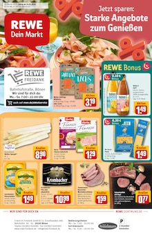 REWE Bönen Prospekt der aktuellen Woche, gültig von 18.05.2026 bis 23.05.2026 Aktueller REWE Bönen Prospekt "Dein Markt" mit 30 Seiten
