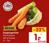 Suppengemüse im Angebot bei Netto Marken-Discount in Homburg Suppengemüse Angebote von HEIMAT bei Netto Marken-Discount Homburg für 1,00 €