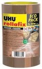 3 rubans d'emballage brun Rollafix - UHU en promo chez Hyper U Saint-Maur-des-Fossés à 3,74 €