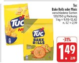 Bake Rolls oder Minis Angebote von Tuc bei E center Bamberg für 1,49 €