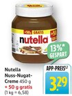 Nuss-Nugat-Creme im Angebot bei EDEKA in Pirmasens Nuss-Nugat-Creme Angebote von Nutella bei EDEKA Pirmasens für 3,29 €