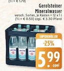 Mineralwasser im Angebot bei E center in Niederkassel Mineralwasser Angebote von Gerolsteiner bei E center Niederkassel für 5,99 €