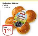Aktuelles Rosinen-Brötchen Angebot bei GLOBUS in Mannheim ab 1,99 €