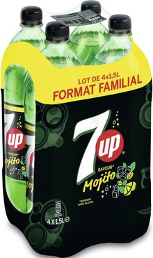Spar Les Goudes - 7UP SAVEUR MOJITO Promo 7UP SAVEUR MOJITO dans le catalogue Spar "Les promos Sparfaites !" à Les Goudes
