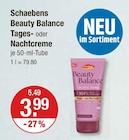 Beauty Balance Tagescreme von Schaebens im aktuellen V-Markt Prospekt für 3,99 €
