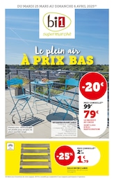 Prospectus Supermarchés de Bi1 à Brassy: "Le plein air À PRIX BAS", 12 pages, 25/03/2025 - 06/04/2025