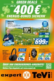Fernseher im expert TeVi Prospekt in Altdorf Aktueller expert TeVi Prospekt mit Fernseher, "Top Angebote", Seite 1