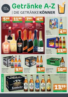 Bier im Getränke A-Z Prospekt "DIE GETRÄNKEKÖNNER" mit 4 Seiten (Eberswalde)