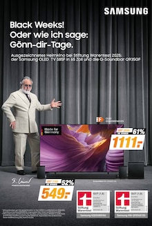 Fernseher im expert Prospekt "SAMSUNG BLACK WEEKS" mit 6 Seiten (Berlin)
