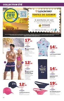 Promo Lingerie dans le catalogue Hyper U du moment à la page 44