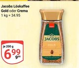 Löskaffee Gold Angebote von Jacobs bei GLOBUS Bruchsal für 6,99 €