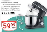 Küchenmaschine KM3899 im Angebot bei GLOBUS in Altenburg Küchenmaschine KM3899 Angebote von Severin bei GLOBUS Altenburg für 59,99 €