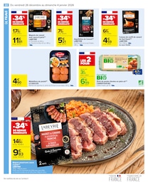 Prix et réduction Poule dans le prospectus Carrefour Market en cours Offre Poule dans le catalogue Carrefour Market du moment à la page 24