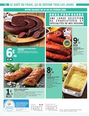 Saucisse Angebote im Prospekt "Ça réconforte, le pouvoir d'achat !" von E.Leclerc auf Seite 10