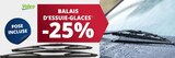 -25% sur les balais d'essuie-glaces - Valeo en promo chez Vulco Montpellier