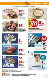 Promotion Rôti De Porc dans le prospectus Hyper U, valable du 01/07/2025 au 13/07/2025 Promo Rôti De Porc dans le catalogue Hyper U du moment à la page 9