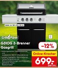 Aktuelles G310G 3-Brenner Gasgrill Angebot bei Netto Marken-Discount in Regensburg ab 699,00 €