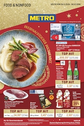 Metro Prospekt: "Food & NonFood", 34 Seiten, 28.11.2024 - 04.12.2024