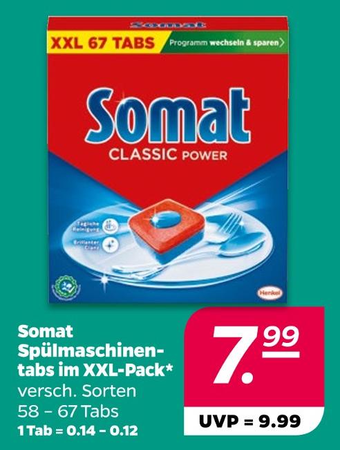 Spülmaschinentabs im XXL-Pack