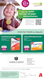 Aktueller mea - meine apotheke Prospekt (Korntal-Münchingen, 4 Seiten zum blättern mea - meine apotheke Prospekt Unsere Dezember-Angebote mit 4 Seiten