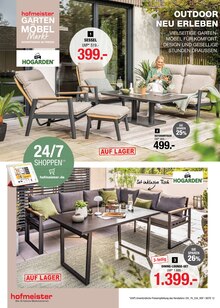 Sofa im hofmeister Prospekt "GARTENMÖBELMarkt" mit 20 Seiten (Heilbronn)