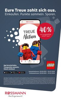 Lego im Rossmann Prospekt "Unsere Angebote" mit 8 Seiten (Bergisch Gladbach)
