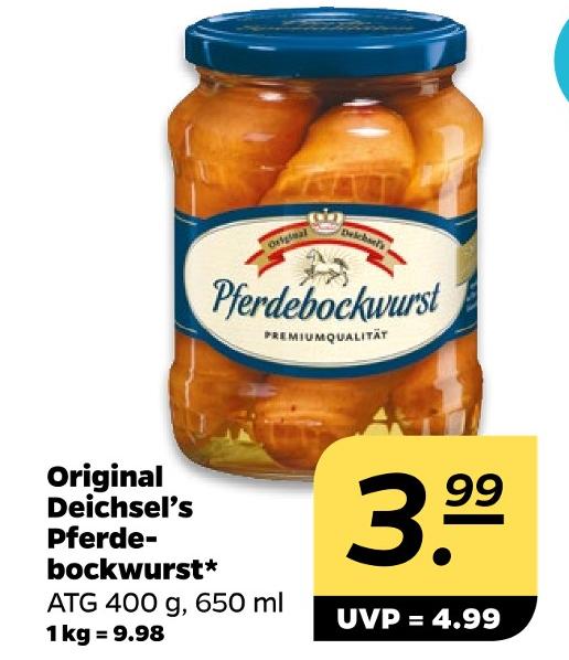 Pferdebockwurst