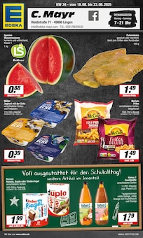 Aktueller EDEKA Prospekt "Aktuelle Angebote" Seite 1 von 19 Seiten für Lingen