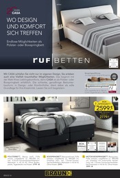 Schlafzimmer im BRAUN Möbel-Center Prospekt in Reutlingen Aktueller BRAUN Möbel-Center Prospekt mit Schlafzimmer, "MARKEN NEWS", Seite 16