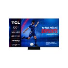 Téléviseur MiniLED 4K* - 138 cm - TCL en promo chez Carrefour Noisy-le-Grand à 599,99 €