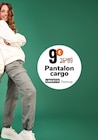 Promo Pantalon cargo à 9,00 € dans le catalogue La Halle à Aouste-sur-Sye