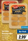 Knusperrollen Hähnchen im Angebot bei Lidl in Passau Knusperrollen Hähnchen Angebote von Sol & Mar bei Lidl Passau für 2,99 €
