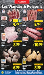 Offre Saucisse dans le catalogue Lidl du moment à la page 6