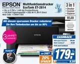 HEM expert - Multifunktionsdrucker EcoTank ET-2814 Angebot im Prospekt Multifunktionsdrucker EcoTank ET-2814 bei HEM expert im Prospekt "" für 179,00 €
