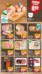 Hähnchenschenkel Angebot im aktuellen REWE Prospekt auf Seite 10