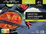 Crevettes sauce piquante & son riz basmati surgelé - MADERN dans le catalogue Intermarché Super