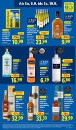 Lidl Gin im Prospekt 