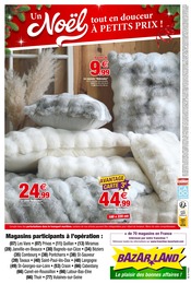 Lit Angebote im Prospekt "Féérie de Noël NOS PETITS PRIX ; C'EST CADEAU !" von Bazarland Lit Angebote im Prospekt "Féérie de Noël NOS PETITS PRIX ; C'EST CADEAU !" von Bazarland auf Seite 8