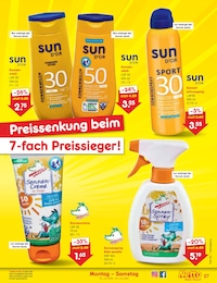 Sonnencreme Angebot & Preis im aktuellen Netto Marken-Discount Prospekt Sonnencreme Angebot im aktuellen Netto Marken-Discount Prospekt auf Seite 43