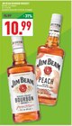 Bourbon Whiskey oder Peach Angebote von Jim Beam bei Marktkauf Beckum für 10,99 €