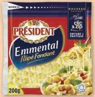 Emmental Râpé Pasteurisé - PRESIDENT dans le catalogue U Express