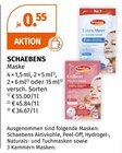 Maske von Schaebens im aktuellen Müller Prospekt für 0,55 €