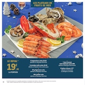 Homard Angebote im Prospekt "Carte traiteur SPÉCIAL FÊTES" von E.Leclerc auf Seite 42