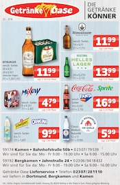 Aktueller Getränke Oase Prospekt mit Veltins, "Aktuelle Angebote", Seite 1