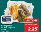 Heringsfilets im Angebot bei Kaufland in Heidelberg Heringsfilets Angebote bei Kaufland Heidelberg für 2,25 €